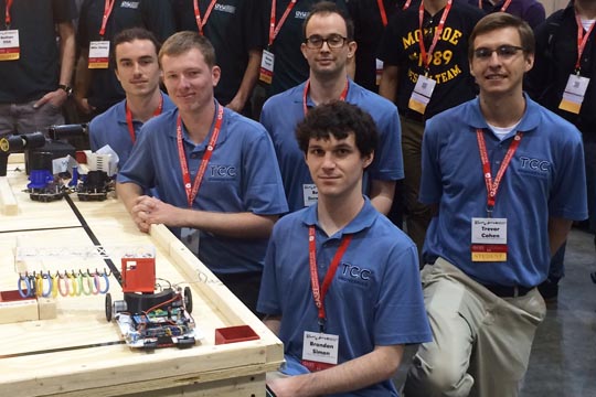 Engineering Club students take second place