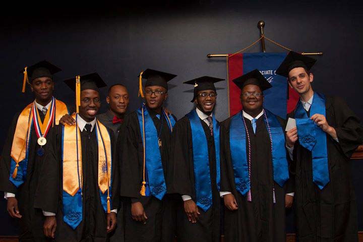 Graduating members of SAAB