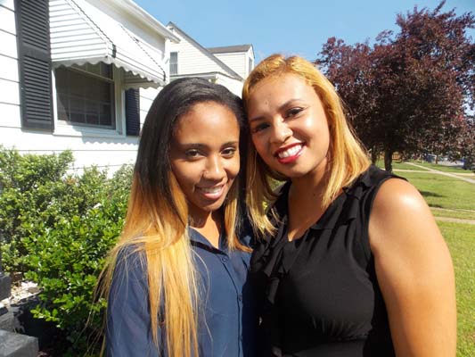 Hernandez Gill with her daughter Shawnice