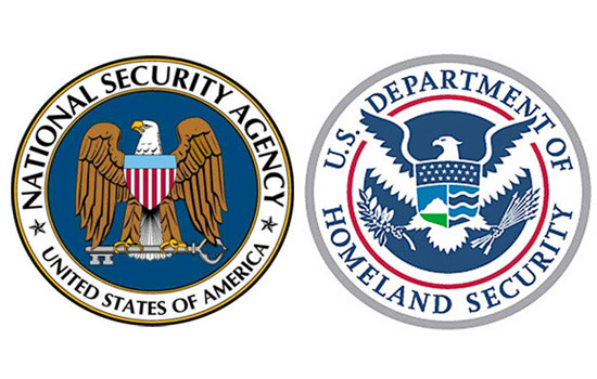 National Security Agency and Homeland Security Seals